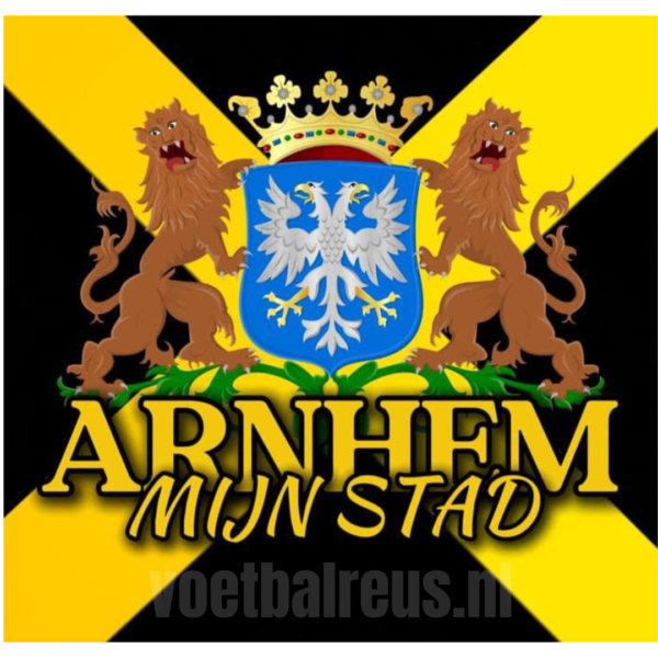 Arnhem Mijn Stad Sticker -10x10 cm