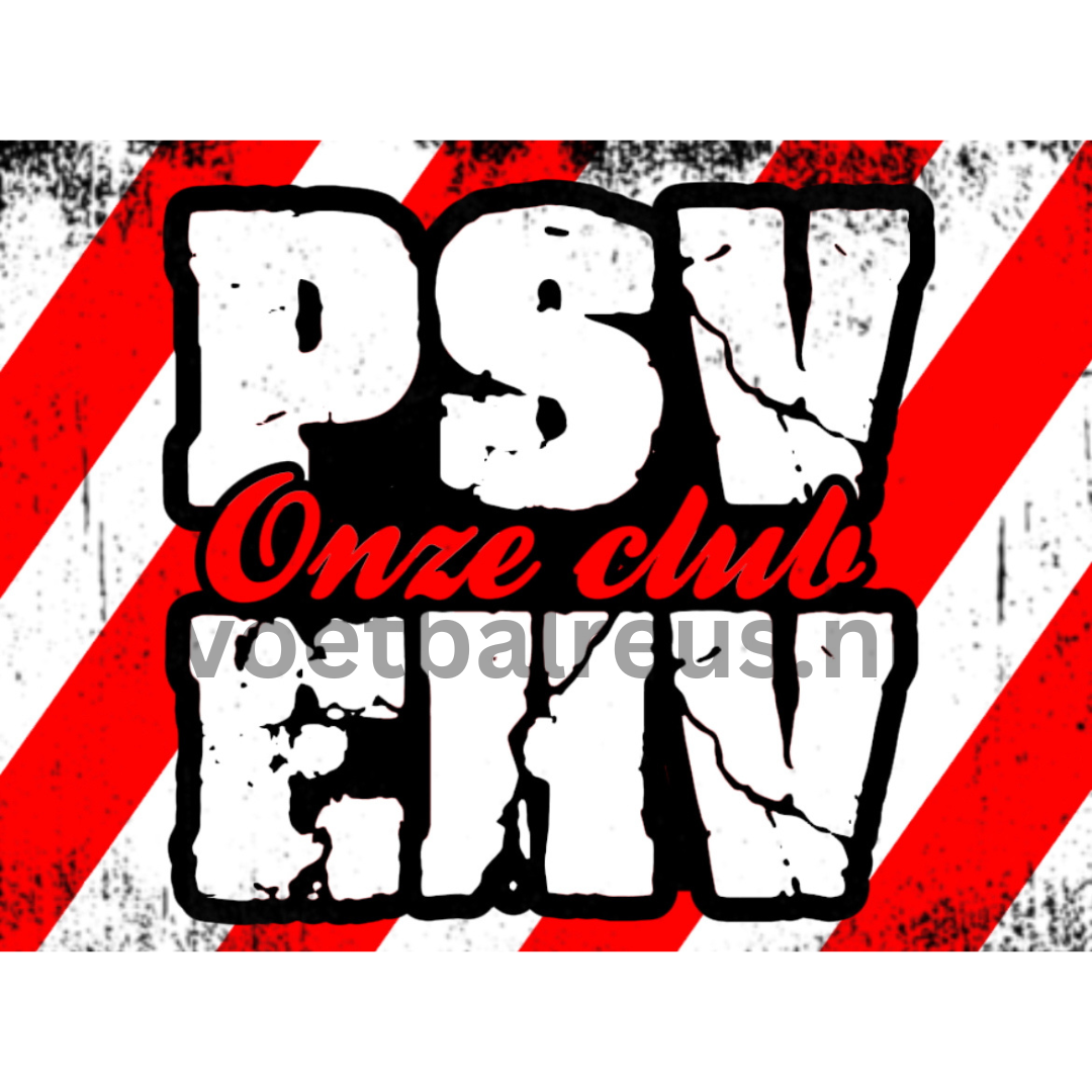Sticker Psv Ehv Onze club – 9×5 cm