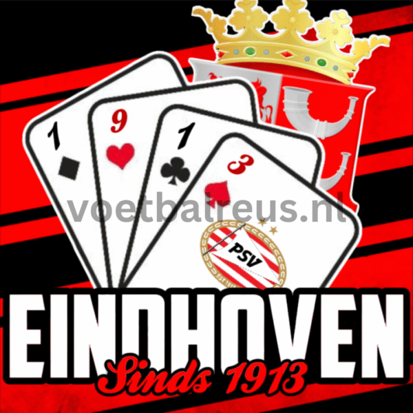 Sticker Eindhoven sinds 1913 - 8x8cm