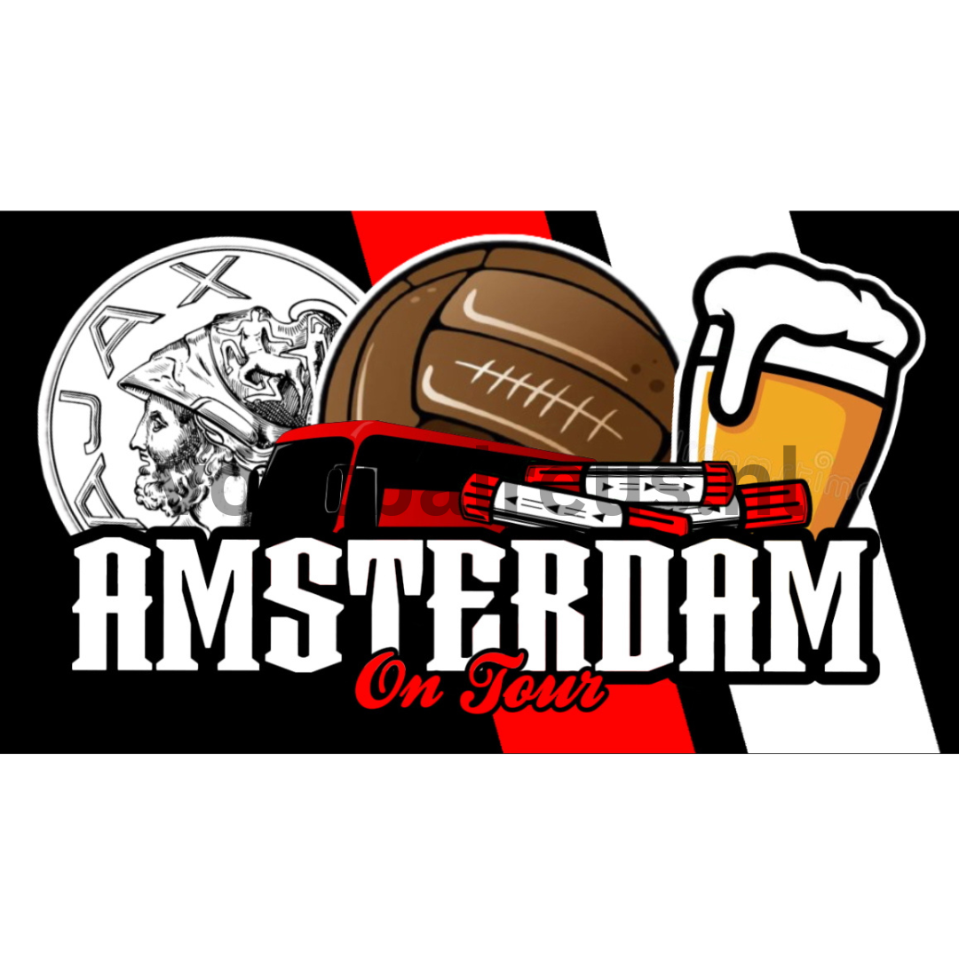 Sticker Amsterdam on tour – 9×4 cm
