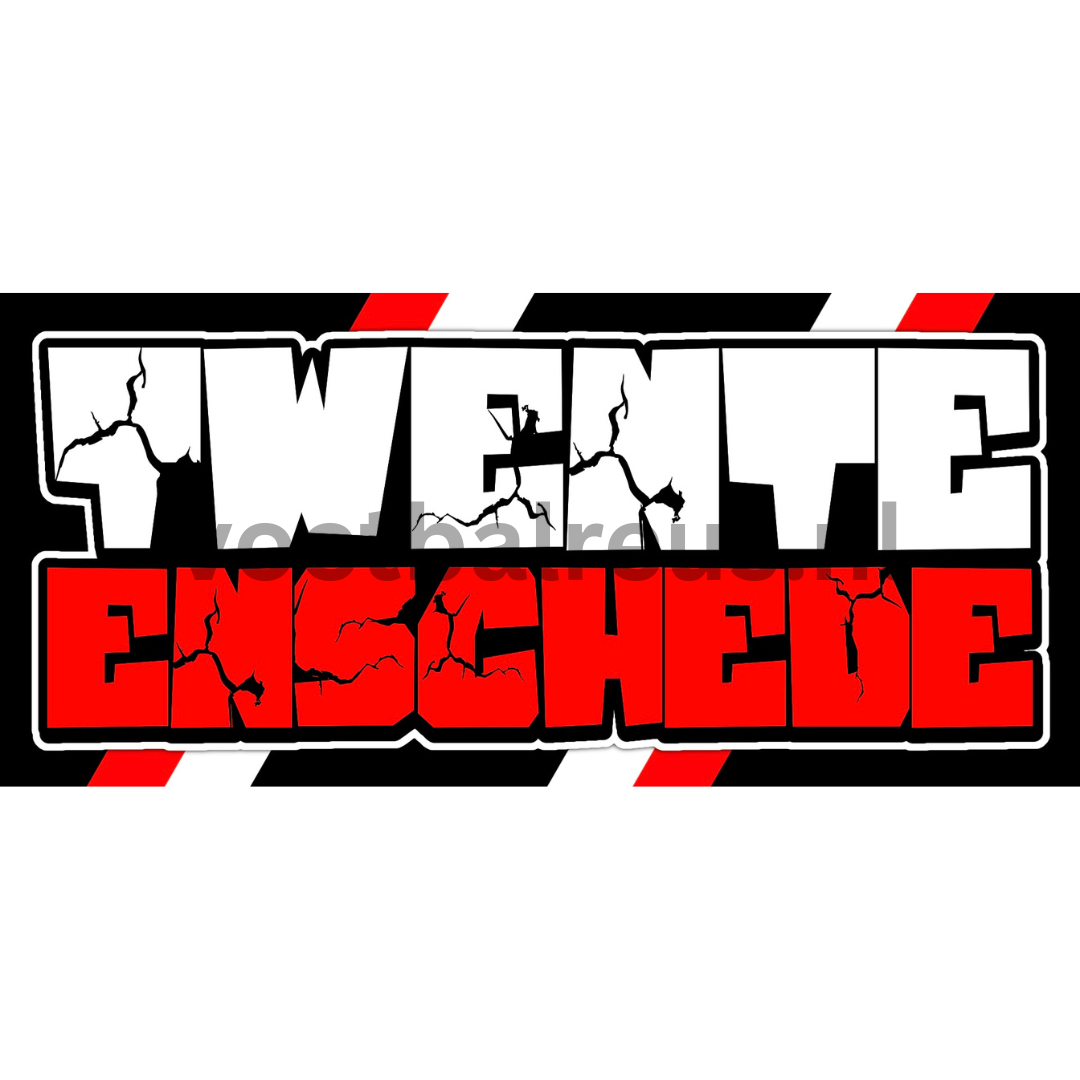 Sticker Twente Enschede – 4×10 cm